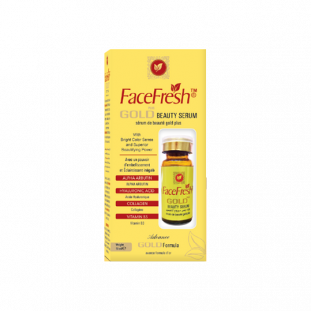 Les bienfaits du sérum anti cernes Face Fresh Gold + . La formule anti-âge réduit les rides et ridules tout en améliorant la texture et le tonus de la peau.