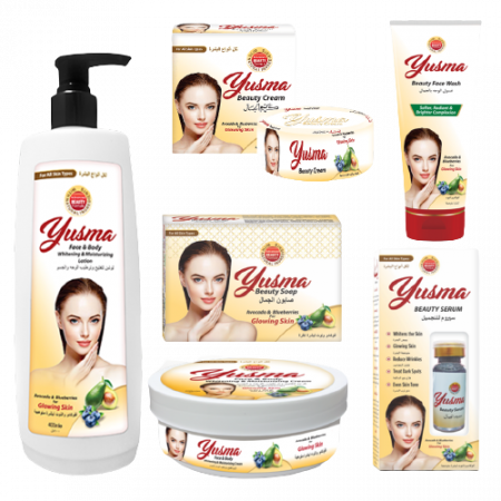 La gamme anti âge yusma offre peau éclatante sans acné même le teint supprime des cernes élimine les cicatrices de la peau