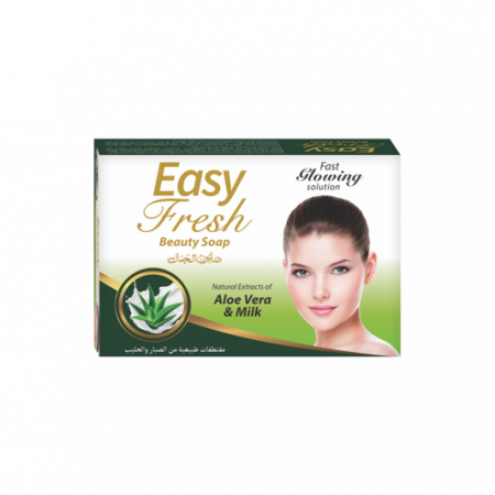 Le savon de beauté Easy Fresh nettoie la peau et élimine la saleté, l'huile et autres impuretés. Il vous donne un teint plus juste et une peau éclatante