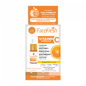Le sérum vitamine C face Fresh ( peau déshydratée ) aide à stimuler la production de collagène, améliore l'apparence des rides et donne un aspect jeune.