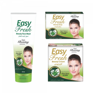 La gamme traitement de l'acné Easy Fresh est spécialement conçue pour rendre votre peau éclatante et uniformer le teint et vous faire paraître plus jeune.